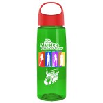 Garyline® Flair Tritan® Bottle with Oval Crest Lid - 26 oz. - TXB63LN_translucentgreen_bottle_red_lid_full.png Garyline® Flair Tritan® Bottle with Oval Crest Lid - 26 oz. - TXB63LN_translucentgreen_bottle_red_lid_full.png
