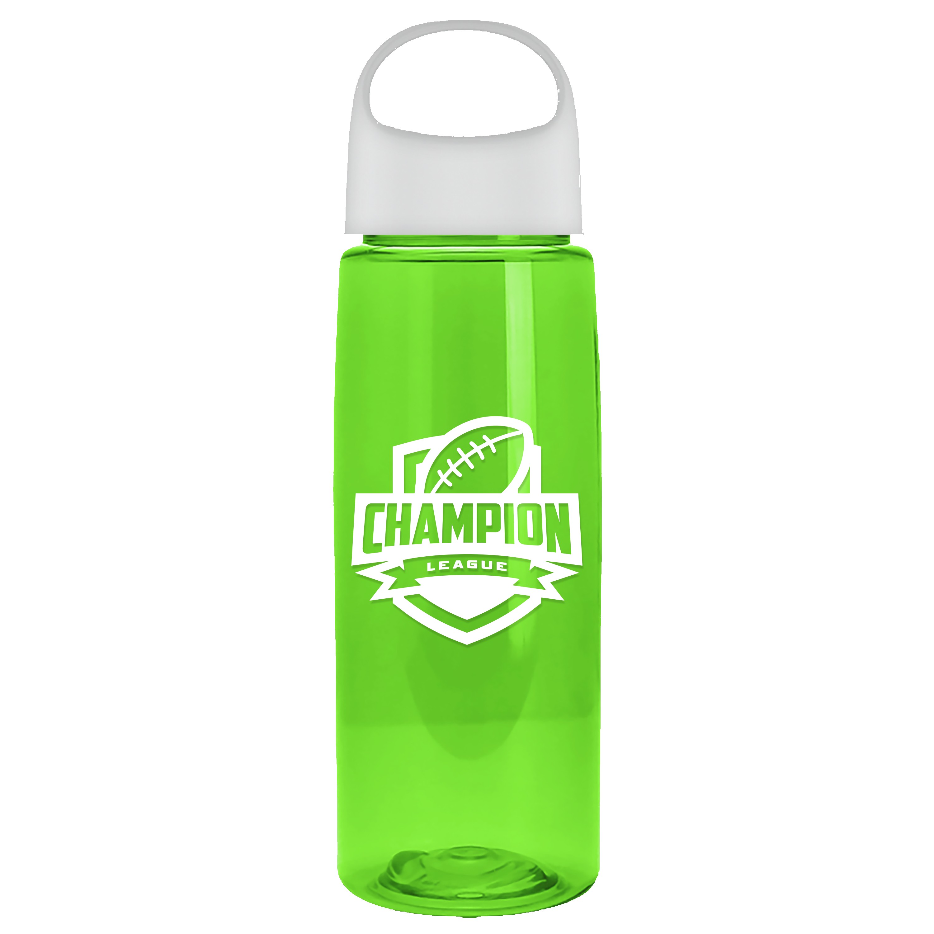 Garyline® Flair Tritan® Bottle with Oval Crest Lid - 26 oz. 2