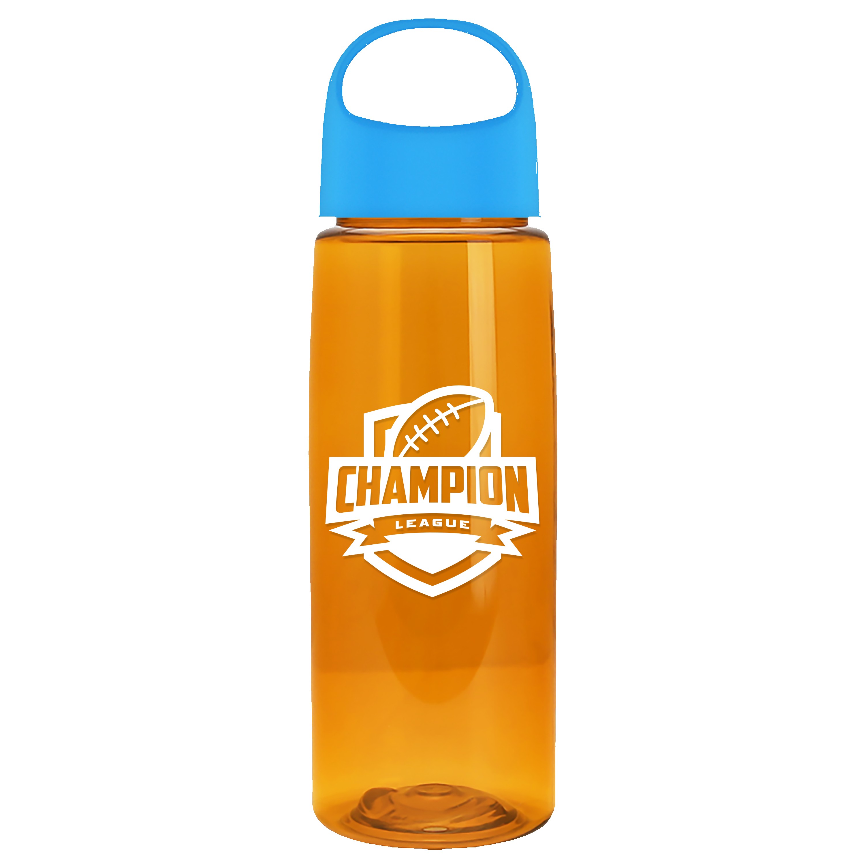 Garyline® Flair Tritan® Bottle with Oval Crest Lid - 26 oz. 2