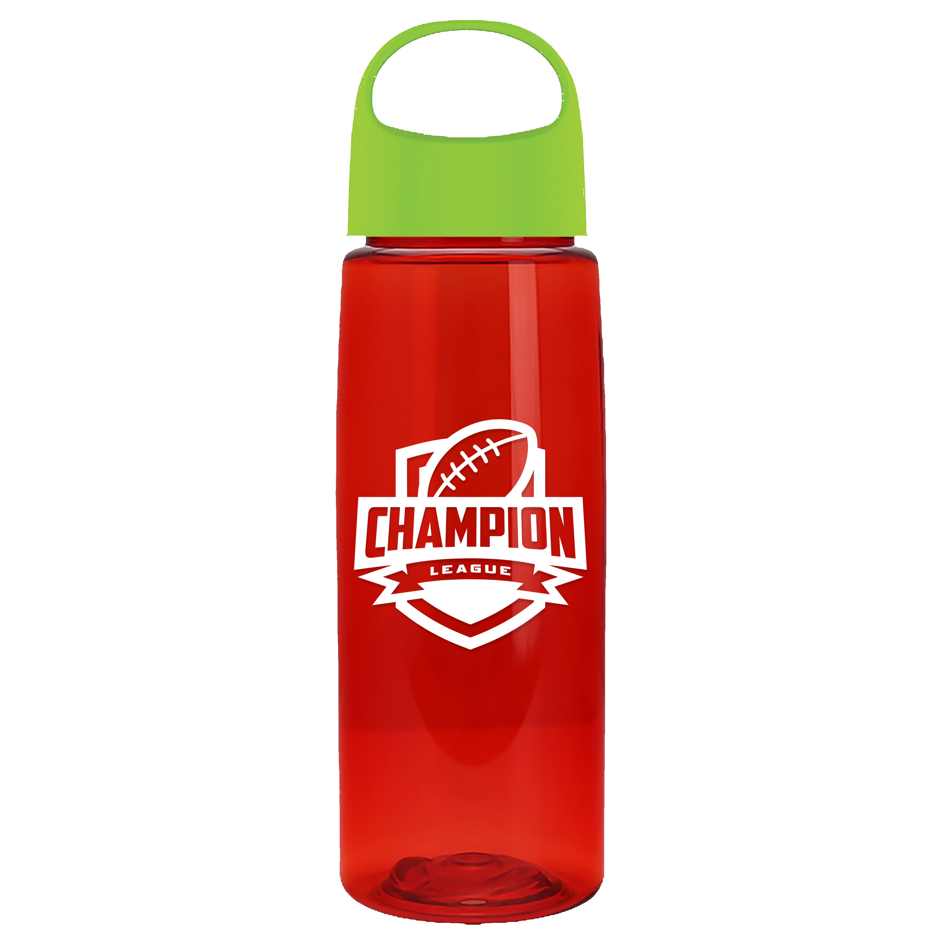 Garyline® Flair Tritan® Bottle with Oval Crest Lid - 26 oz. 2