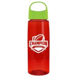 Garyline® Flair Tritan® Bottle with Oval Crest Lid - 26 oz. - TXB63LN_translucentred_bottle_limegreen_lid_1c.png Garyline® Flair Tritan® Bottle with Oval Crest Lid - 26 oz. - TXB63LN_translucentred_bottle_limegreen_lid_1c.png