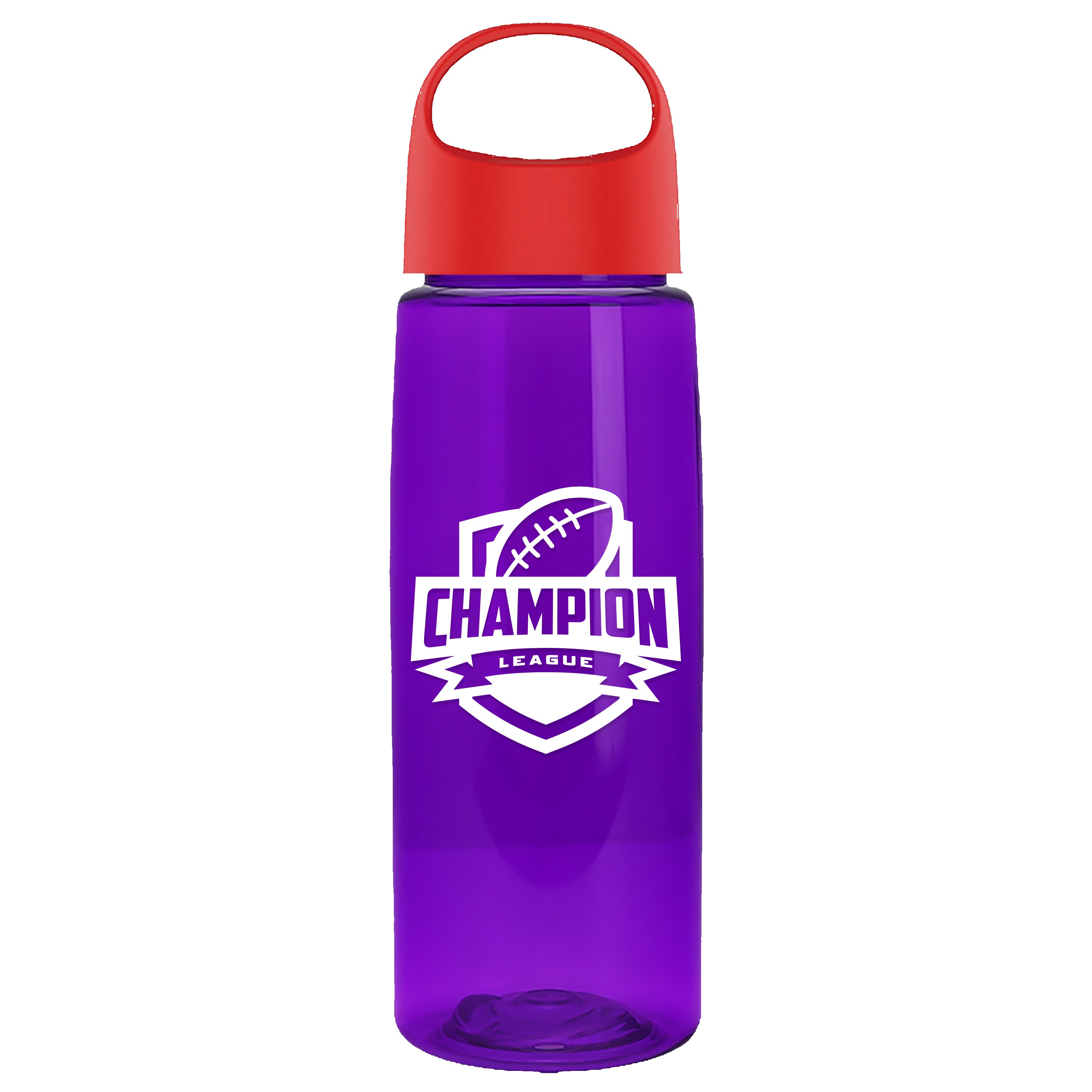 Garyline® Flair Tritan® Bottle with Oval Crest Lid - 26 oz. 2