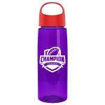 Garyline® Flair Tritan® Bottle with Oval Crest Lid - 26 oz. - TXB63LN_translucentviolet_bottle_red_lid_1c.png Garyline® Flair Tritan® Bottle with Oval Crest Lid - 26 oz. - TXB63LN_translucentviolet_bottle_red_lid_1c.png