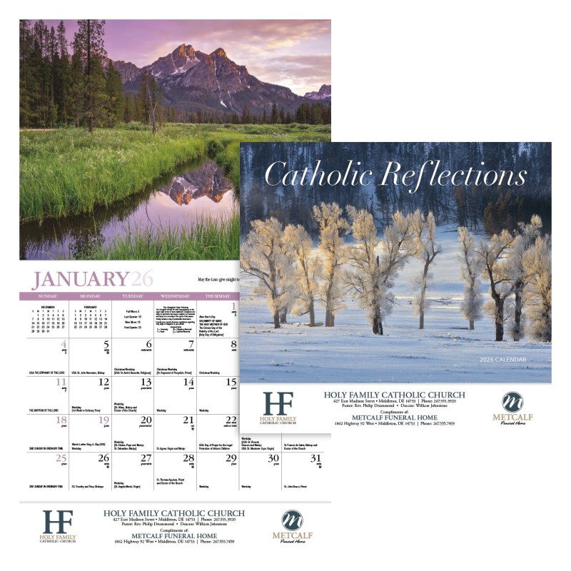 HotLine® Products Catholic Reflections Appointment Calendar - Stapled 2 HotLine® Products Catholic Reflections Appointment Calendar - Stapled 2