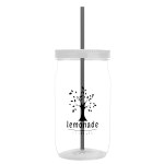 Garyline® Tritan® Mason Jar with Lid and Straw - 27 oz. - MJ27_clear_bottle_white_lid_smoke_straw_1c.png Garyline® Tritan® Mason Jar with Lid and Straw - 27 oz. - MJ27_clear_bottle_white_lid_smoke_straw_1c.png