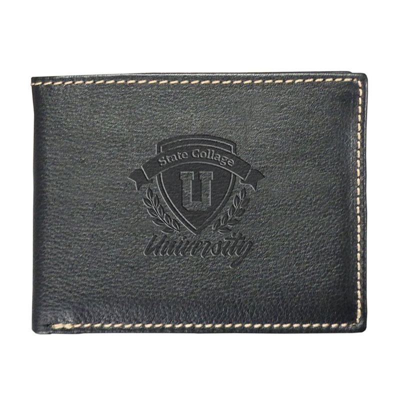 Andrew Philips® Leather Contrast Stitch Billfold Wallet 2 Andrew Philips® Leather Contrast Stitch Billfold Wallet 2