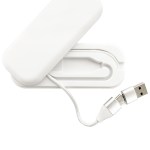 Good Value™ Pivot 5-in-1 Charging Cable 2A - usb open white Good Value™ Pivot 5-in-1 Charging Cable 2A - usb open white