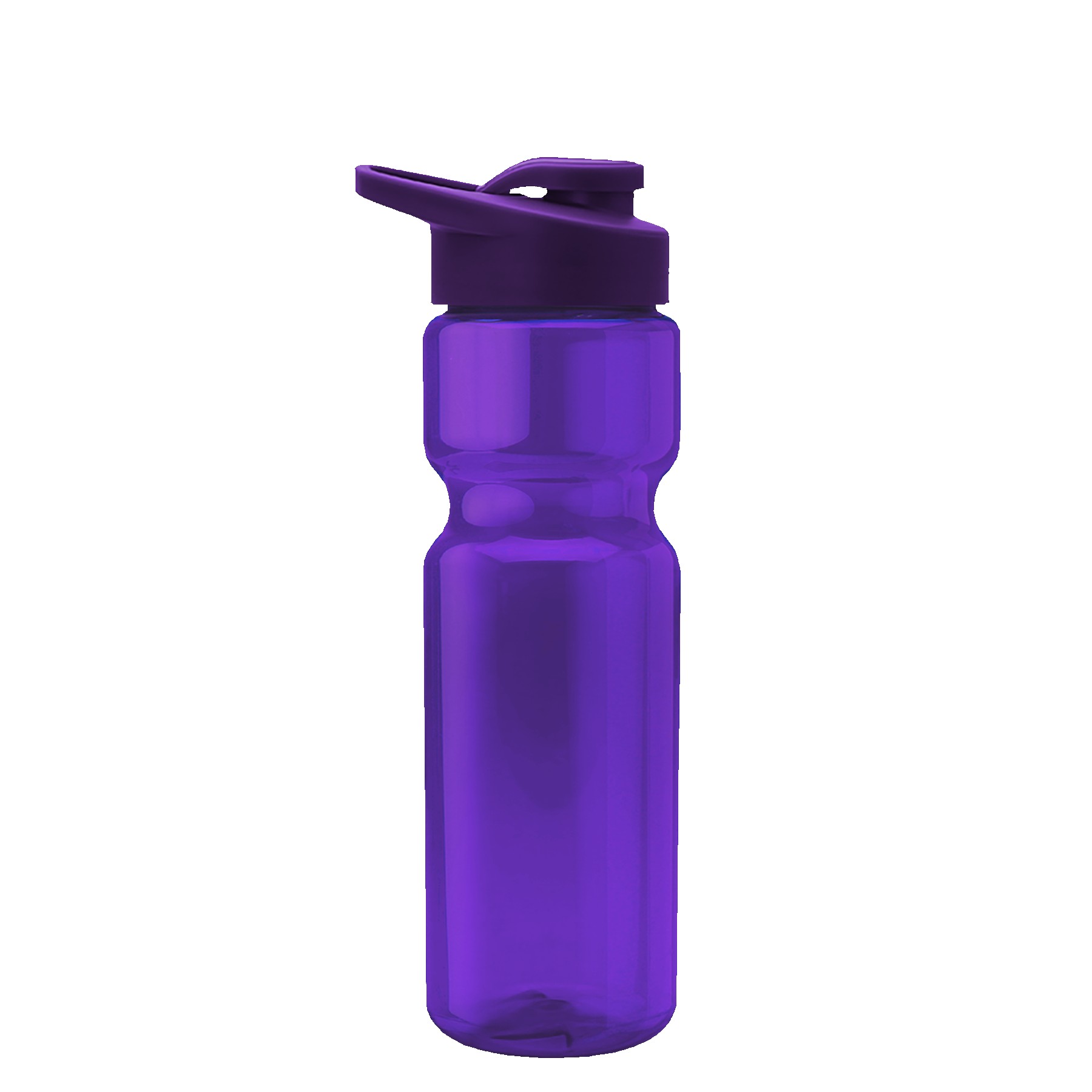 UpCycle - 28 Oz. Champion Transparent Sports Bottle with Drink Thru Lid 1