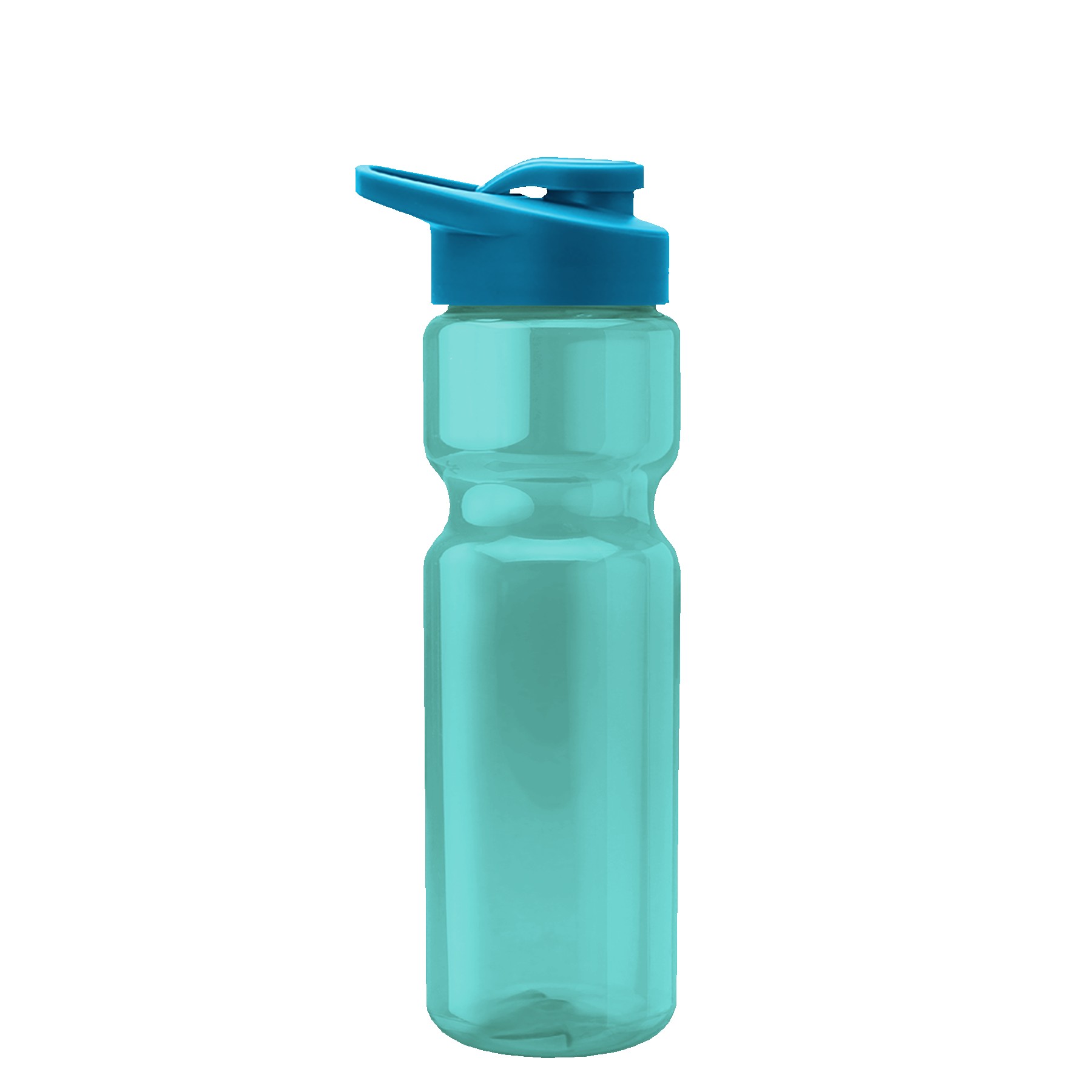UpCycle - 28 Oz. Champion Transparent Sports Bottle with Drink Thru Lid 1