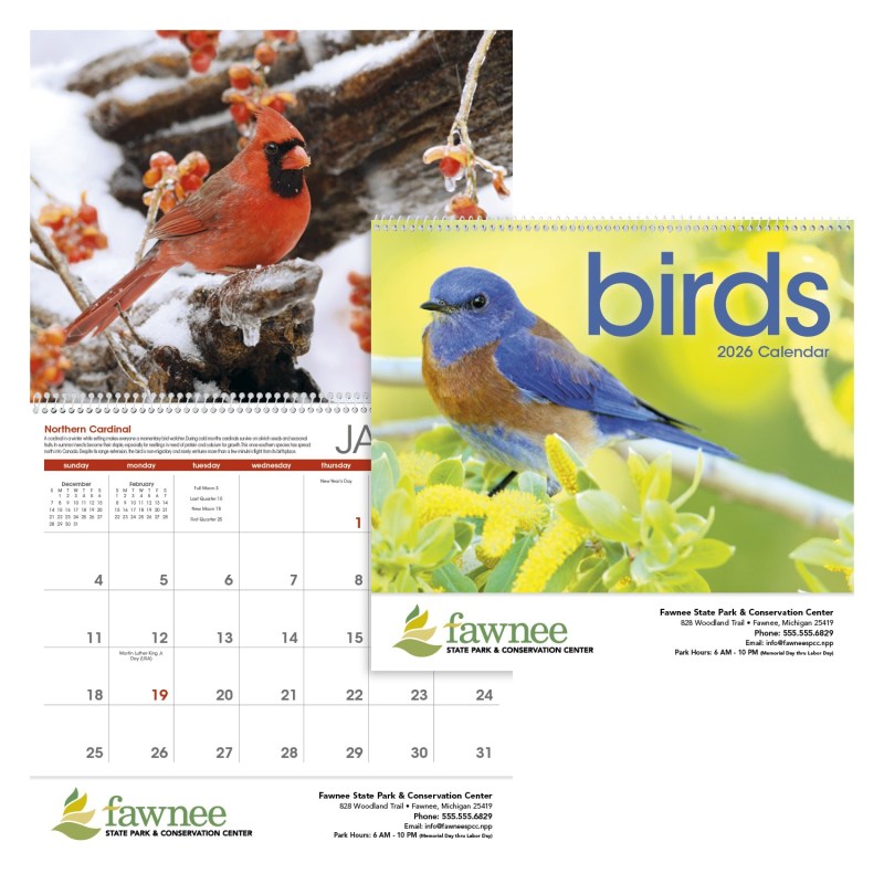 Triumph® Calendars Birds Calendar 2 Triumph® Calendars Birds Calendar 2