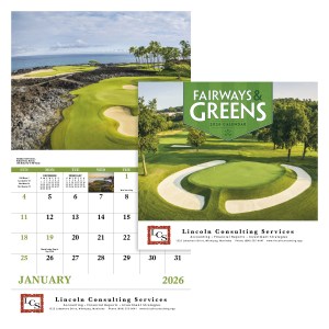 Good Value™ Fairways & Greens - Stapled Calendar 2 Good Value™ Fairways & Greens - Stapled Calendar 2