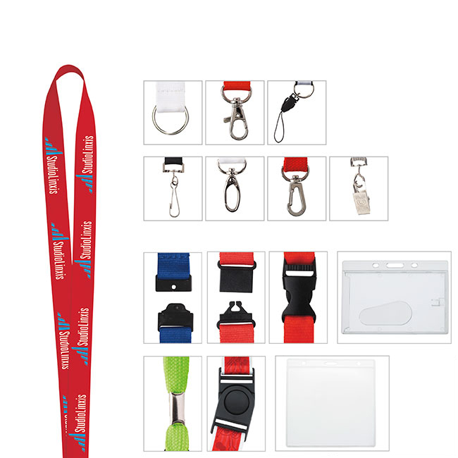 Universal Source® 5/8" Polyester Woven Lanyard 2