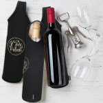 Koozie® Wine Bottle Cooler - 46056 Black Lifestyle Koozie® Wine Bottle Cooler - 46056 Black Lifestyle