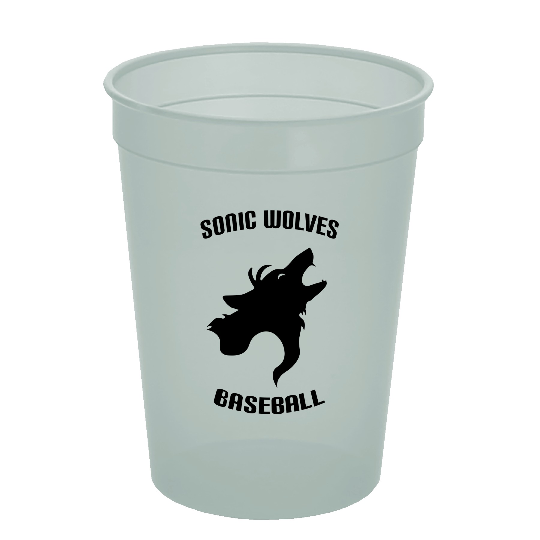 Garyline® Cups-on-the-Go Translucent Stadium Cup - 12 oz. 2