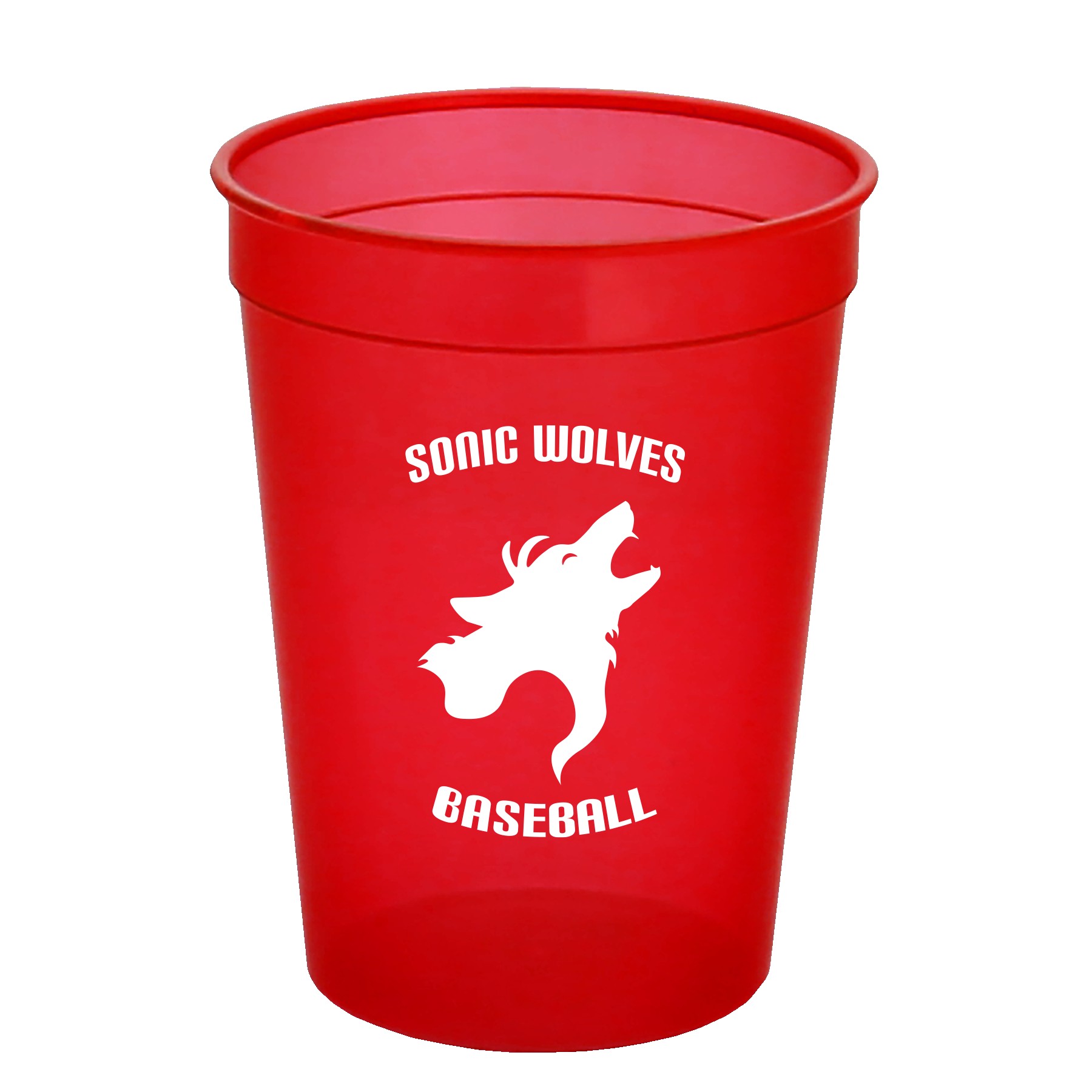 Garyline® Cups-on-the-Go Translucent Stadium Cup - 12 oz. 2