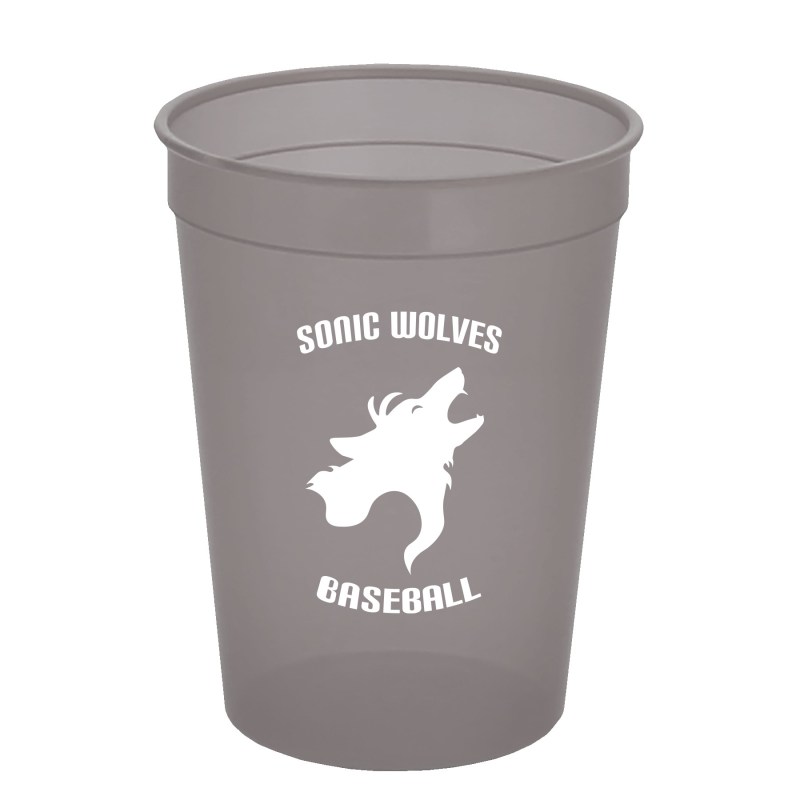 Garyline® Cups-on-the-Go Translucent Stadium Cup - 12 oz. 2 Garyline® Cups-on-the-Go Translucent Stadium Cup - 12 oz. 2