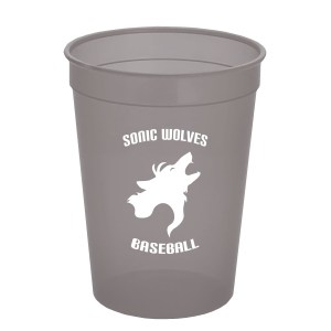 Garyline® Cups-on-the-Go Translucent Stadium Cup - 12 oz. 2 Garyline® Cups-on-the-Go Translucent Stadium Cup - 12 oz. 2
