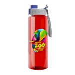 Garyline® Guzzler Bottle with Quick-Snap Lid - 32 oz. - TB32Q_translucenred_bottle_graywithblue_cap_full.png Garyline® Guzzler Bottle with Quick-Snap Lid - 32 oz. - TB32Q_translucenred_bottle_graywithblue_cap_full.png