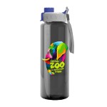 Garyline® Guzzler Bottle with Quick-Snap Lid - 32 oz. - TB32Q_smoke_bottle_graywithblue_cap_full.png Garyline® Guzzler Bottle with Quick-Snap Lid - 32 oz. - TB32Q_smoke_bottle_graywithblue_cap_full.png