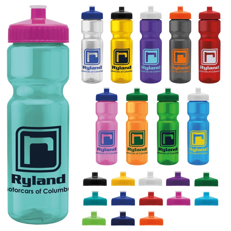 Garyline® Champ Transparent Color Bottle - 28 oz. 2 Garyline® Champ Transparent Color Bottle - 28 oz. 2