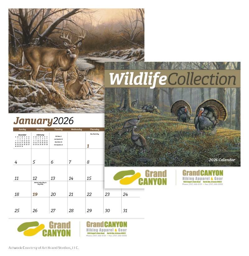 HotLine® Products Wildlife Collection Appointment Calendar - Stapled 2 HotLine® Products Wildlife Collection Appointment Calendar - Stapled 2