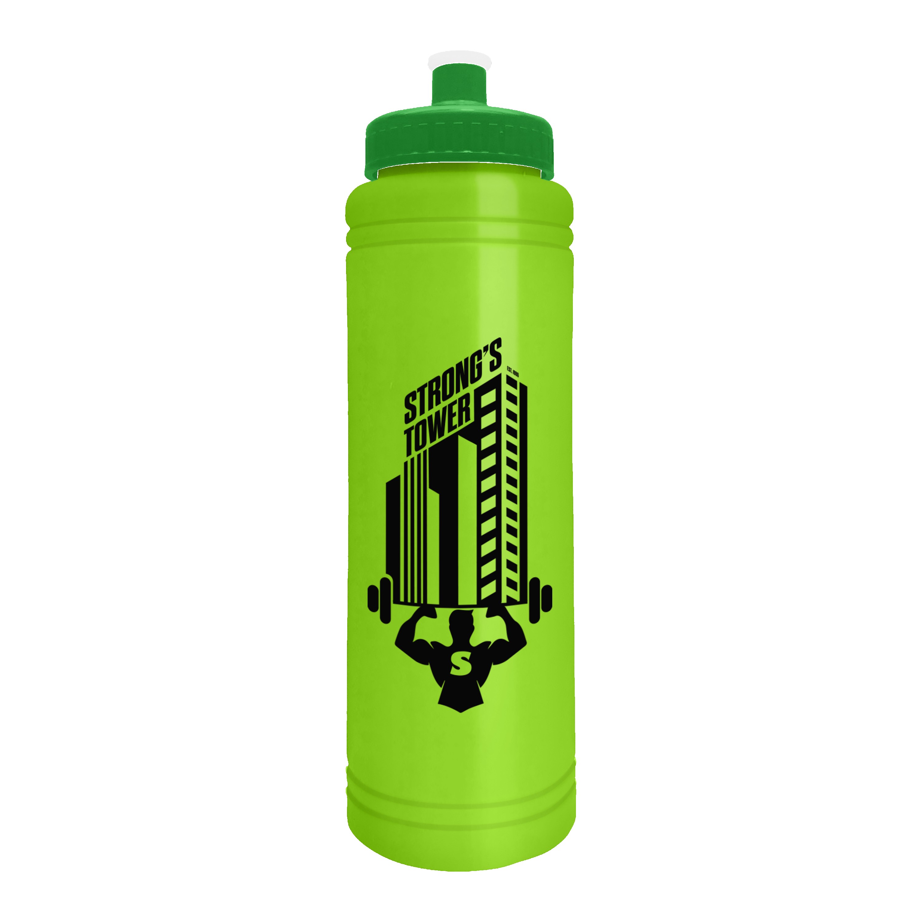 Garyline® Slim Line Bottle with Push-Pull Lid - 25 oz. 2