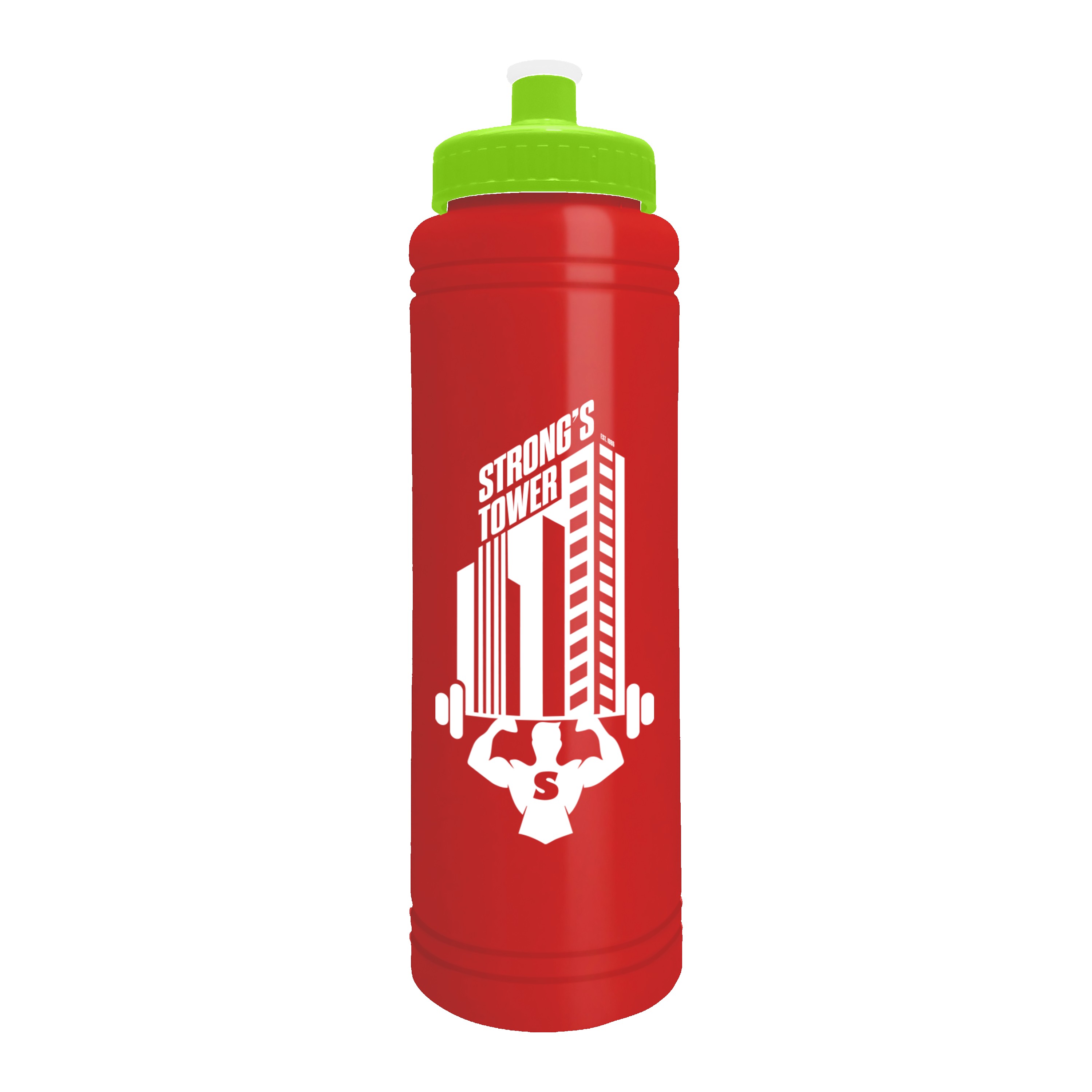 Garyline® Slim Line Bottle with Push-Pull Lid - 25 oz. 2