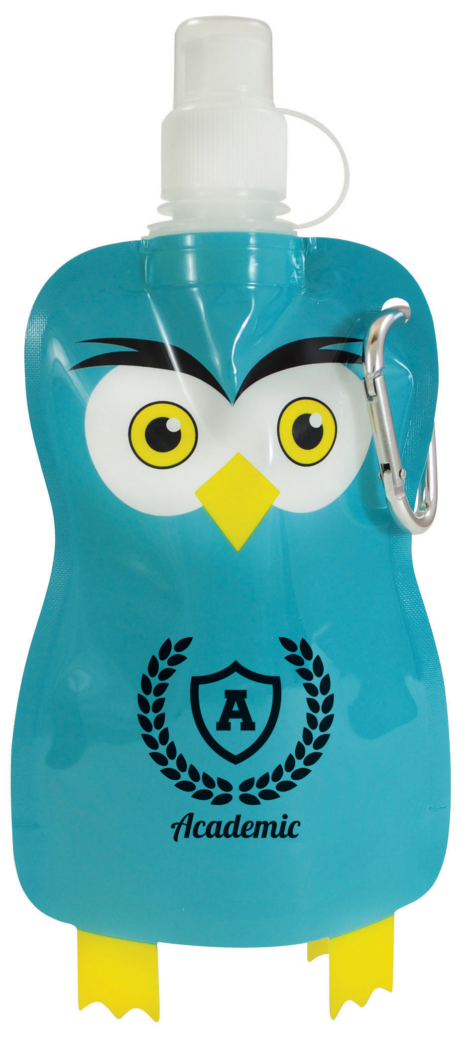 Paws N Claws® Flat Bottle - 12 oz. 2