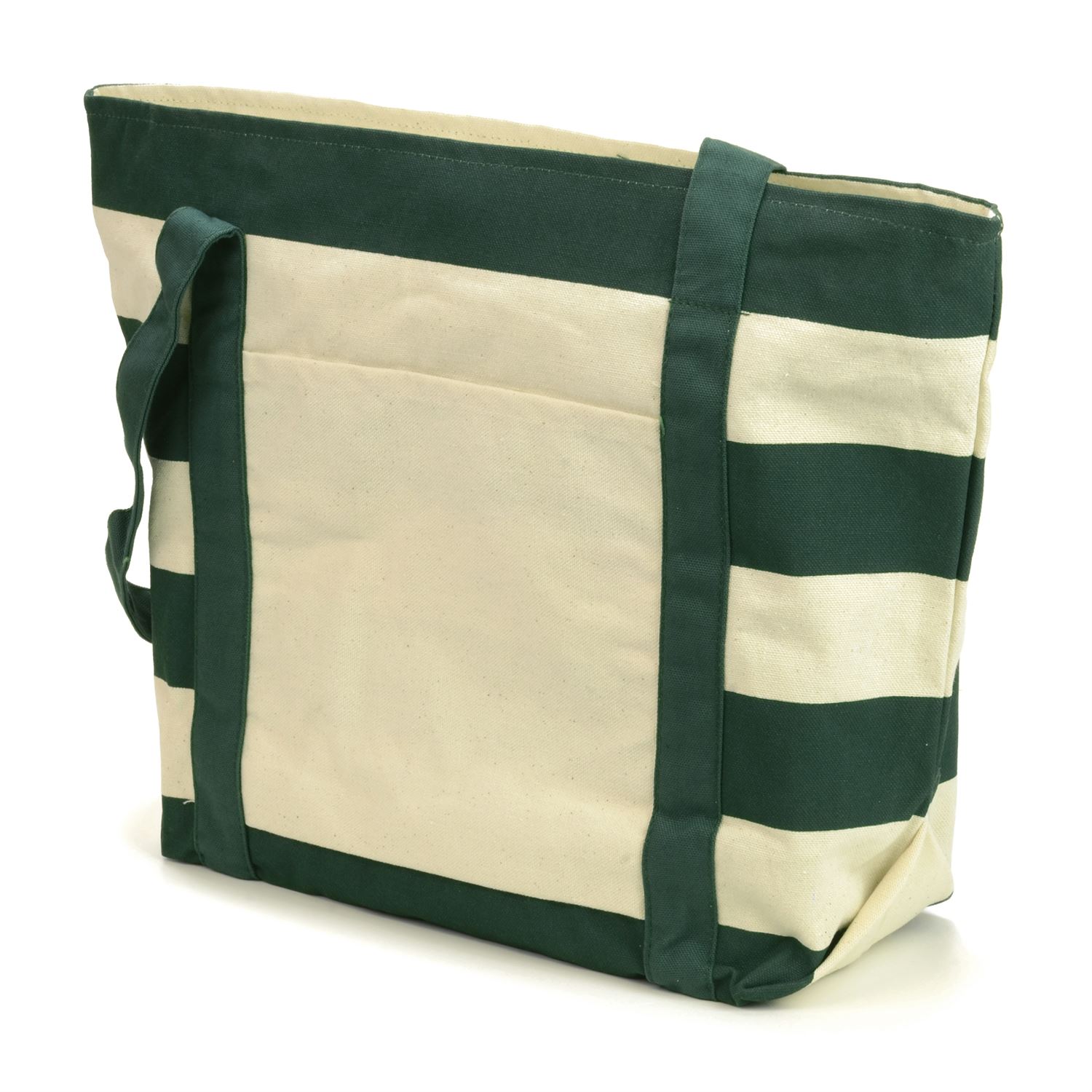 Striped Accent Boat Bag 2