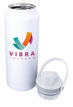 Good Value™ Energetic Vacuum Sport Bottle with Hanger - 33 oz. - 46398 white image Good Value™ Energetic Vacuum Sport Bottle with Hanger - 33 oz. - 46398 white image