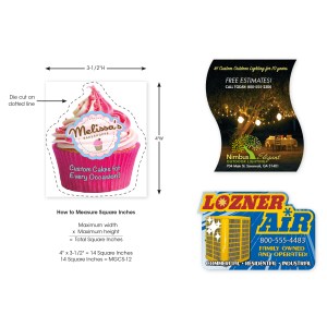 Good Value™ 20 Mil Custom Shaped Magnet 10.01-12 Square Inches 2 Good Value™ 20 Mil Custom Shaped Magnet 10.01-12 Square Inches 2