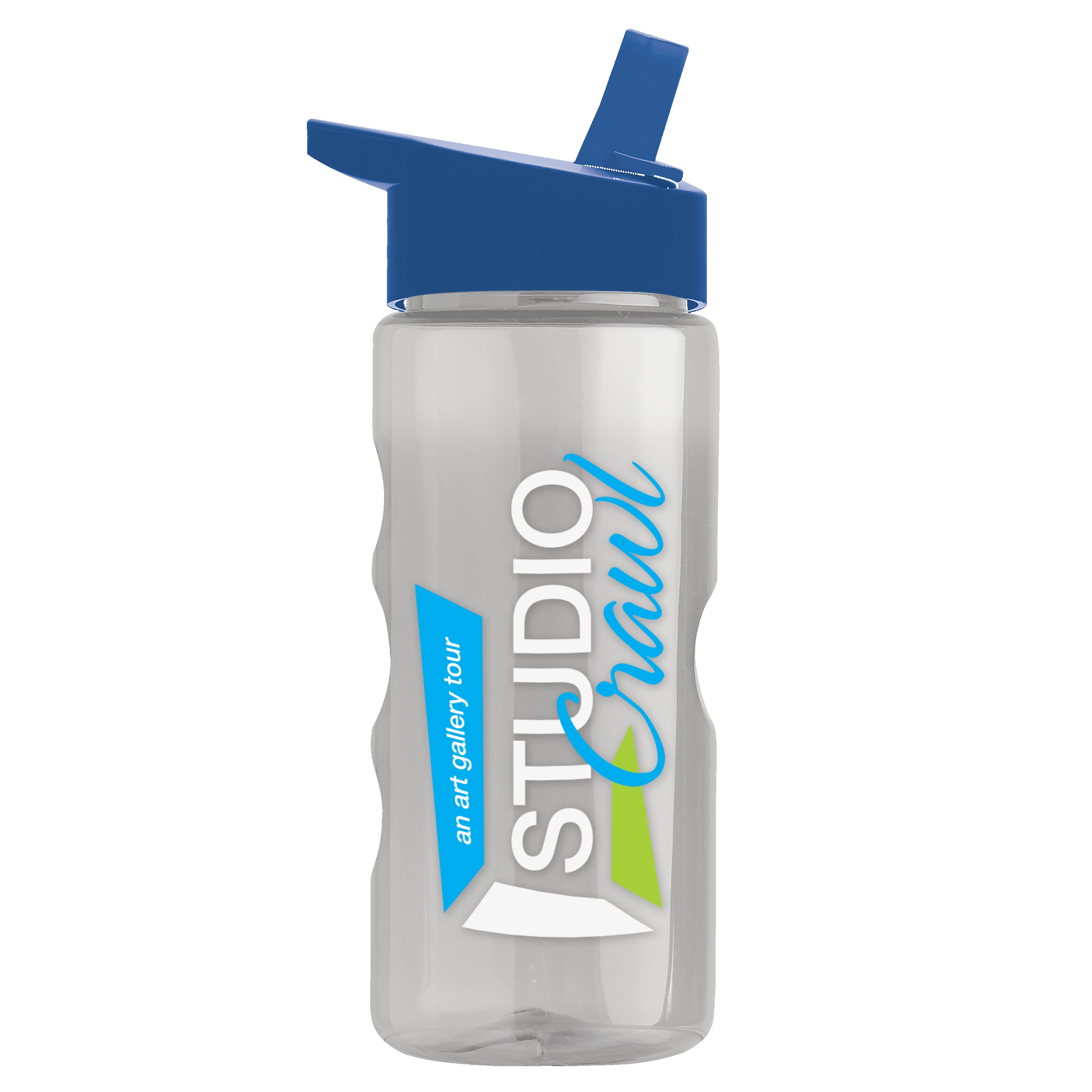 Garyline® Mini Mountain Tritan® Bottle with Flip-Straw Lid - 22 oz. 2