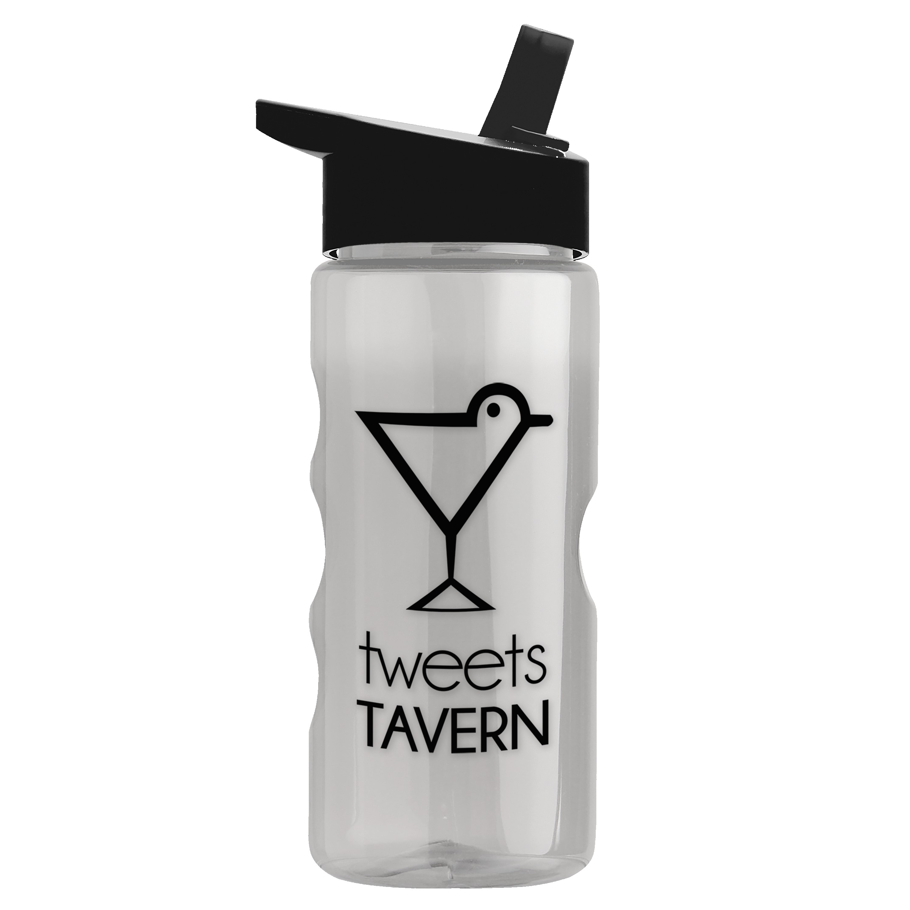 Garyline® Mini Mountain Tritan® Bottle with Flip-Straw Lid - 22 oz. 2