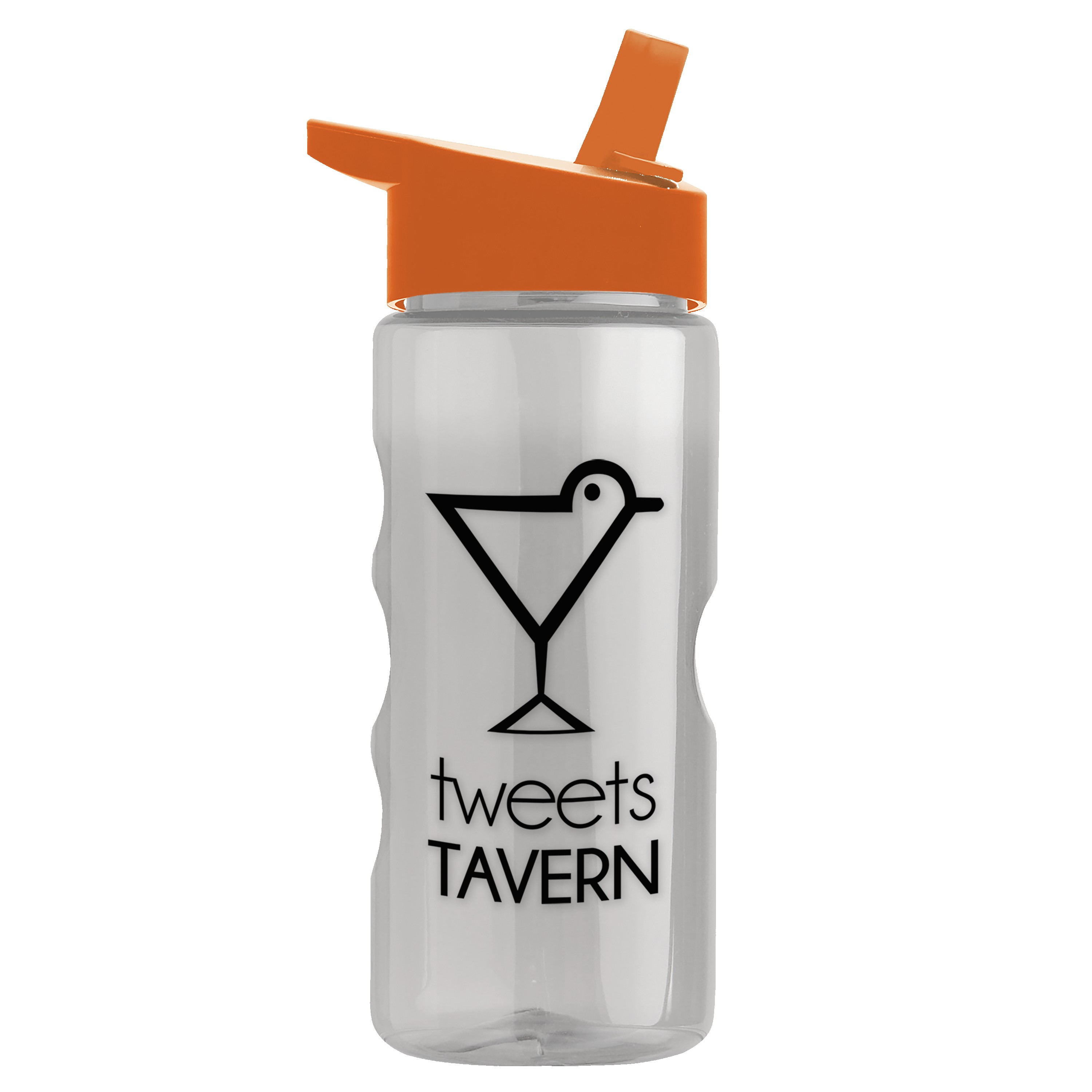 Garyline® Mini Mountain Tritan® Bottle with Flip-Straw Lid - 22 oz. 2