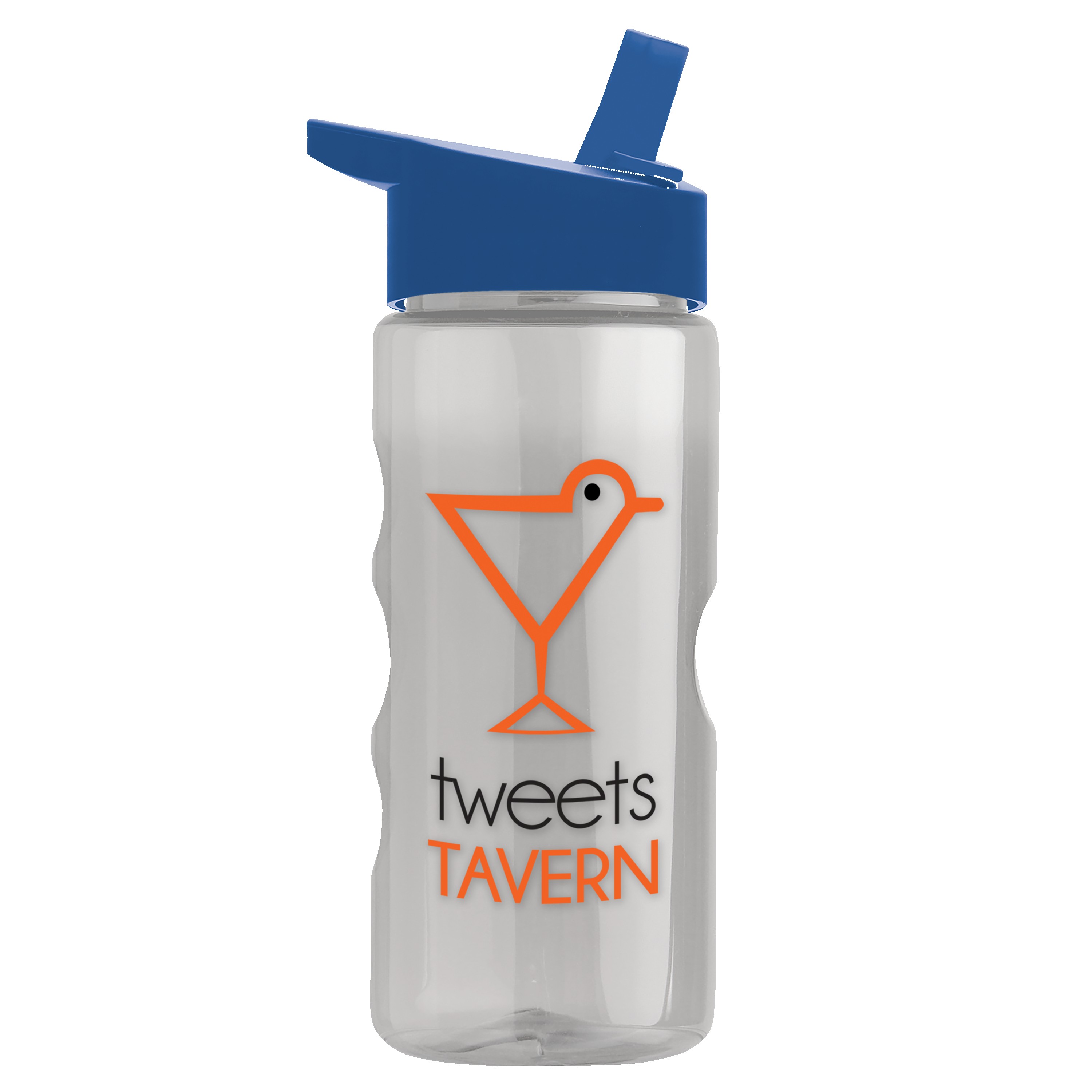 Garyline® Mini Mountain Tritan® Bottle with Flip-Straw Lid - 22 oz. 2