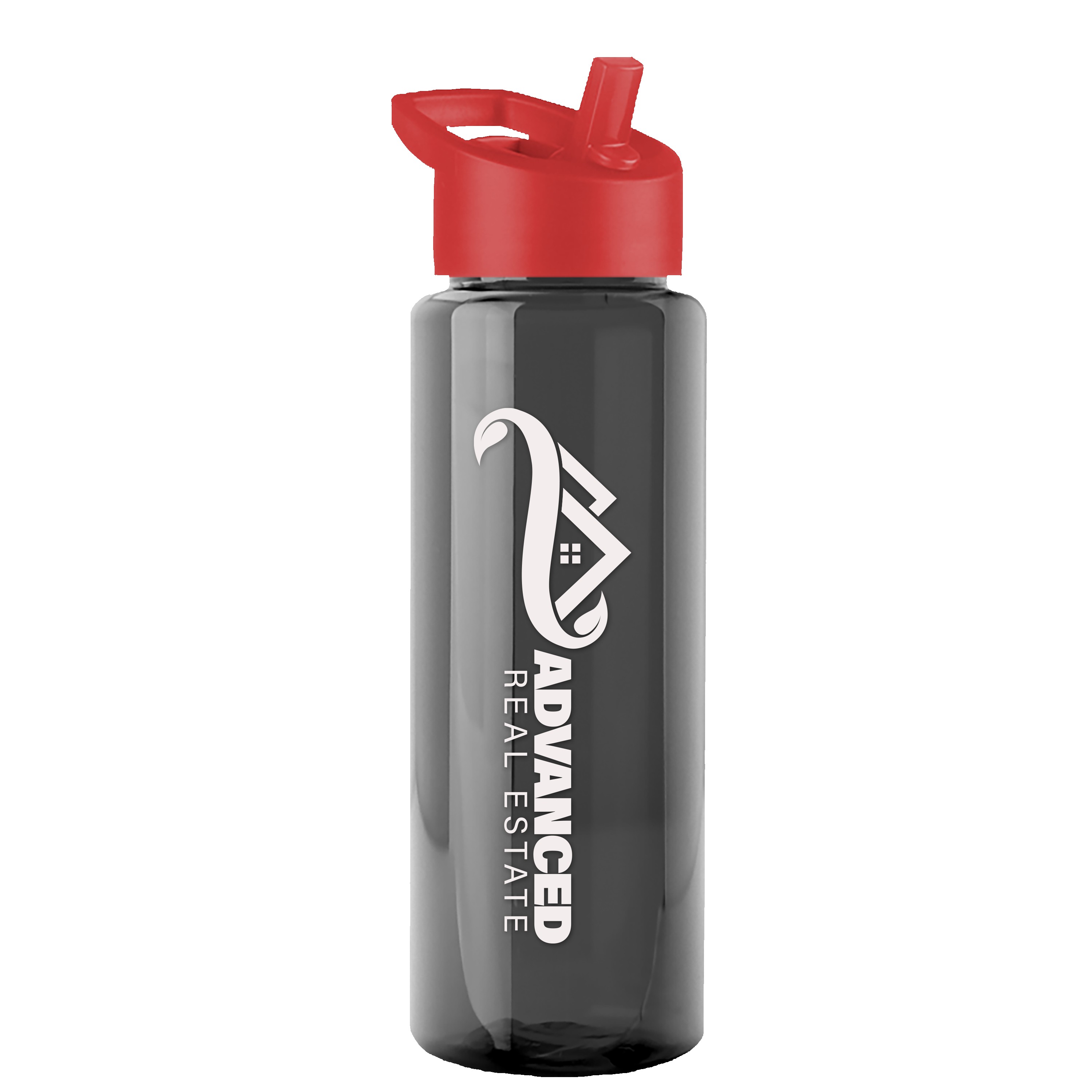 Garyline® Guzzler Bottle with Flip-Straw Lid - 32 oz. 2
