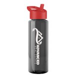 Garyline® Guzzler Bottle with Flip-Straw Lid - 32 oz. - TB32H_smoke_bottle_red_lid_1c.png Garyline® Guzzler Bottle with Flip-Straw Lid - 32 oz. - TB32H_smoke_bottle_red_lid_1c.png