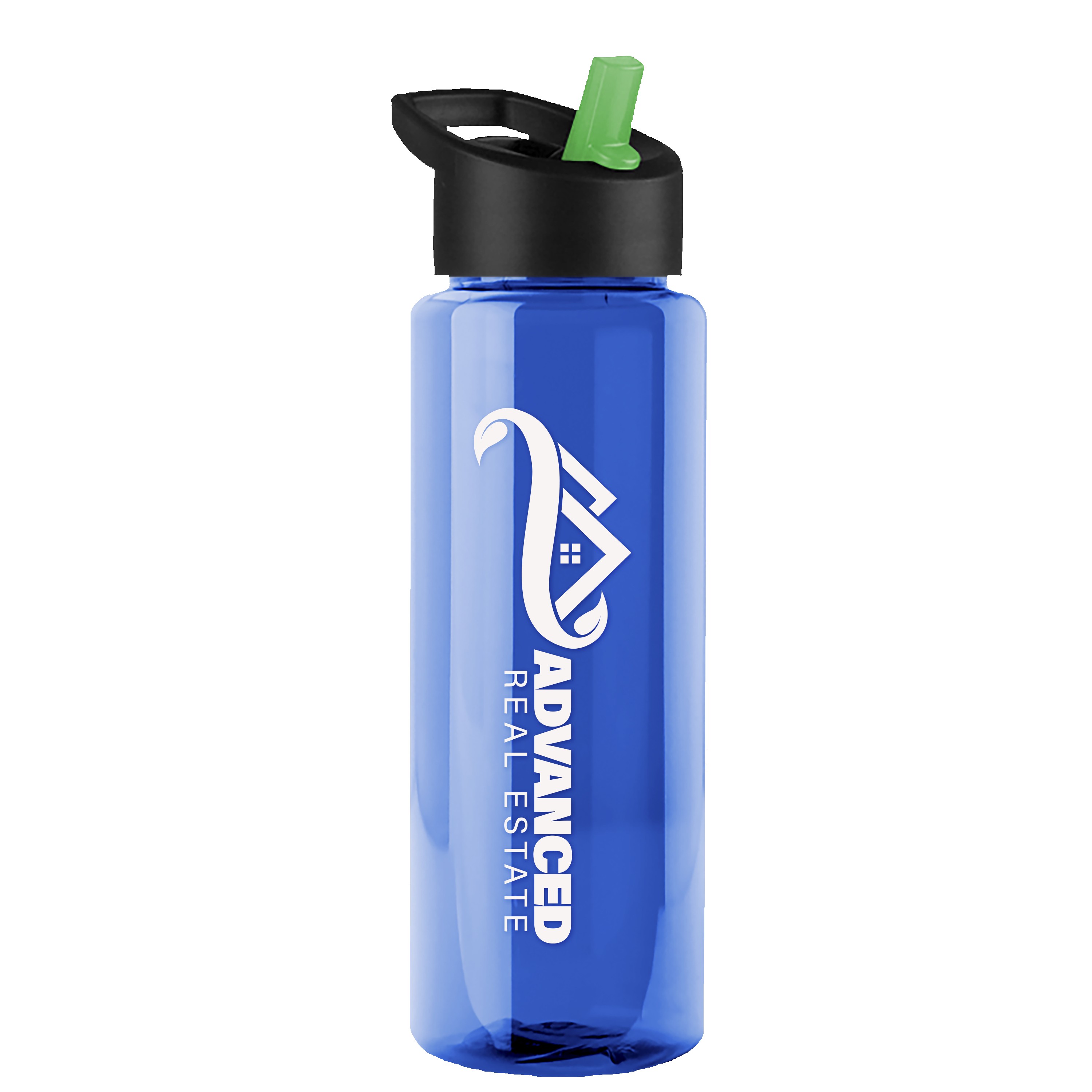 Garyline® Guzzler Bottle with Flip-Straw Lid - 32 oz. 2