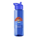 Garyline® Guzzler Bottle with Flip-Straw Lid - 32 oz. - TB32H_translucentblue_bottle_royalblue_lid_full.png Garyline® Guzzler Bottle with Flip-Straw Lid - 32 oz. - TB32H_translucentblue_bottle_royalblue_lid_full.png