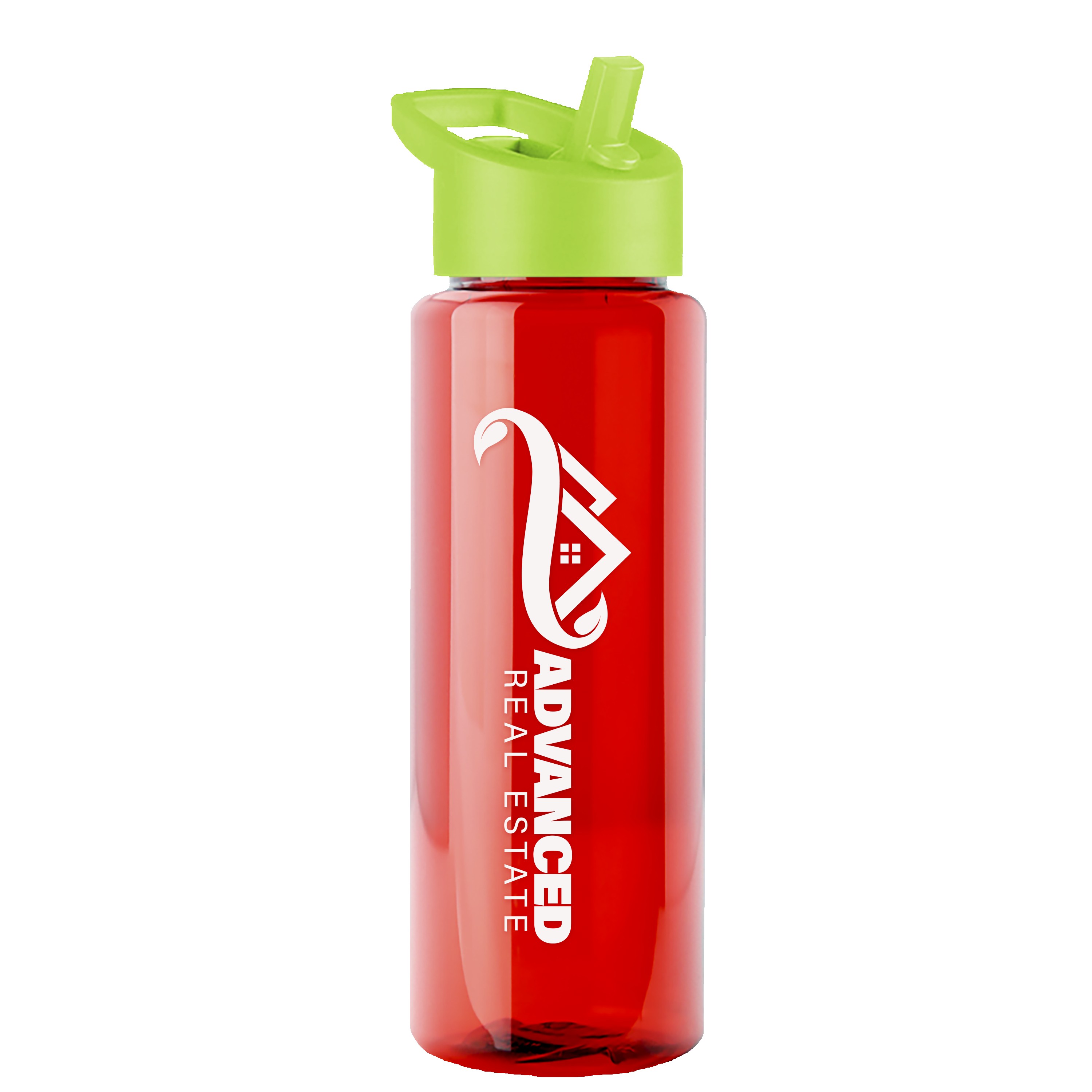 Garyline® Guzzler Bottle with Flip-Straw Lid - 32 oz. 2