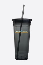 Good Value™ Double Wall Acrylic Tumbler - 24 oz. - 45857 smoke product image Good Value™ Double Wall Acrylic Tumbler - 24 oz. - 45857 smoke product image