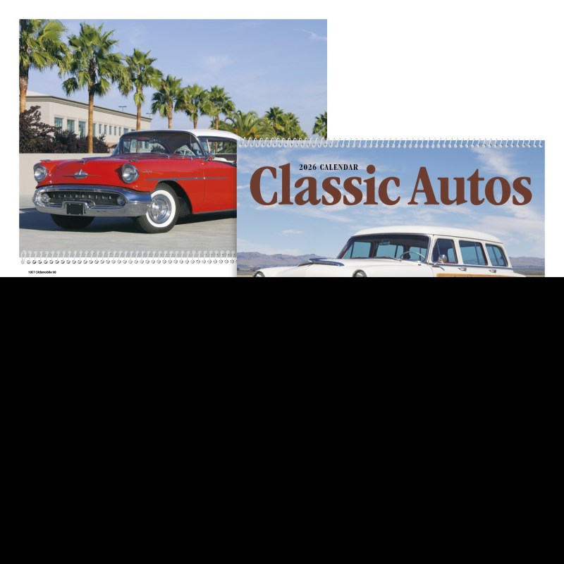 Good Value™ Classic Autos - Spiral Calendar 2 Good Value™ Classic Autos - Spiral Calendar 2