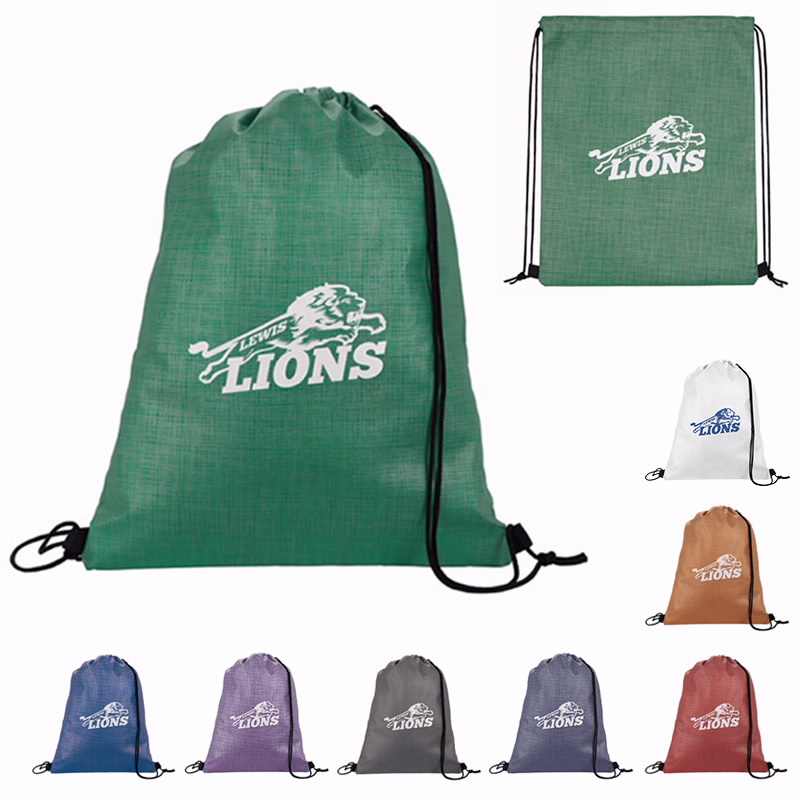 Good Value™ Non-Woven Shimmer Drawstring Backpack 2