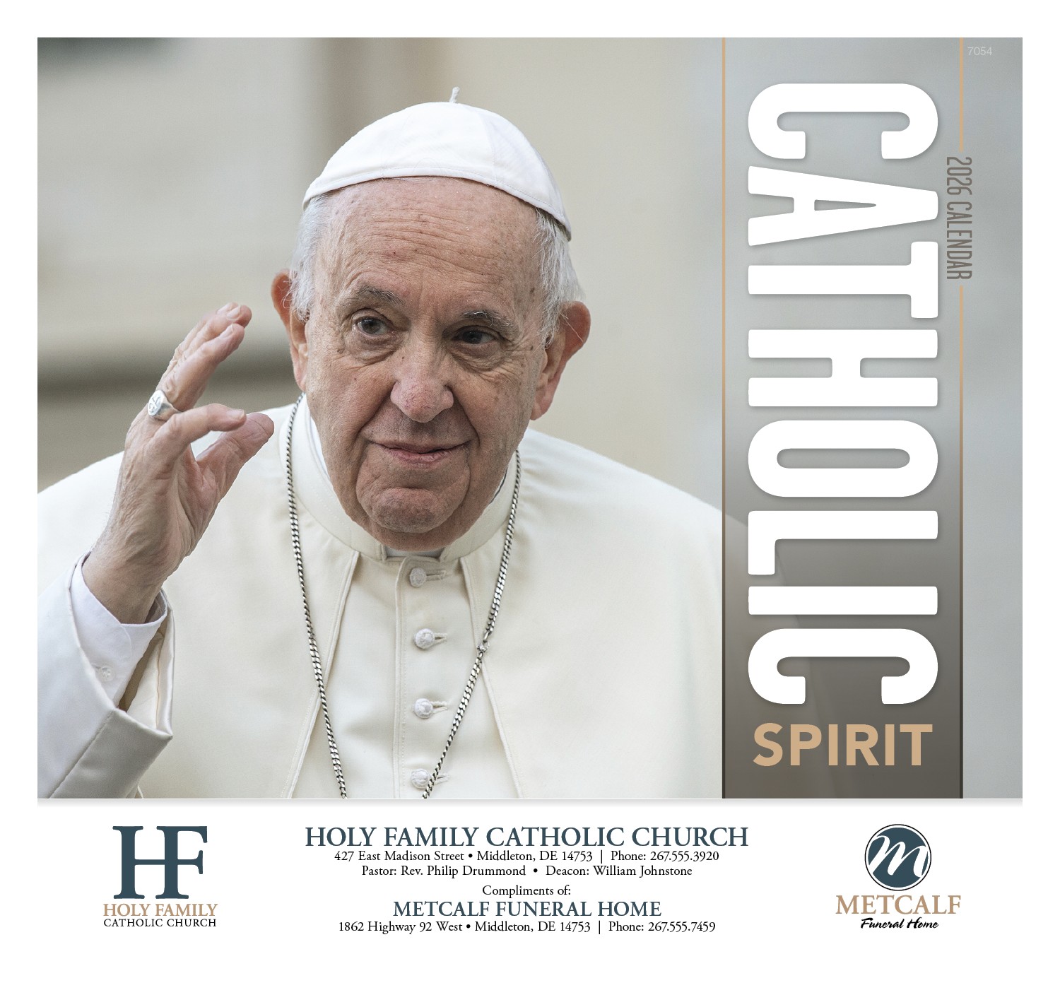 Good Value™ Catholic Spirit - Stapled Calendar 2