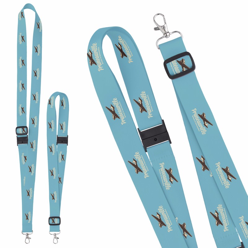 Universal Source® 1" Adjustable Polyester 4 Color Lanyard 2 Universal Source® 1" Adjustable Polyester 4 Color Lanyard 2
