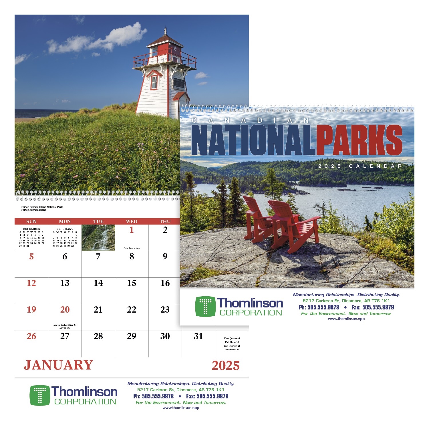 Good Value™ Canadian National Parks - Spiral Calendar 2