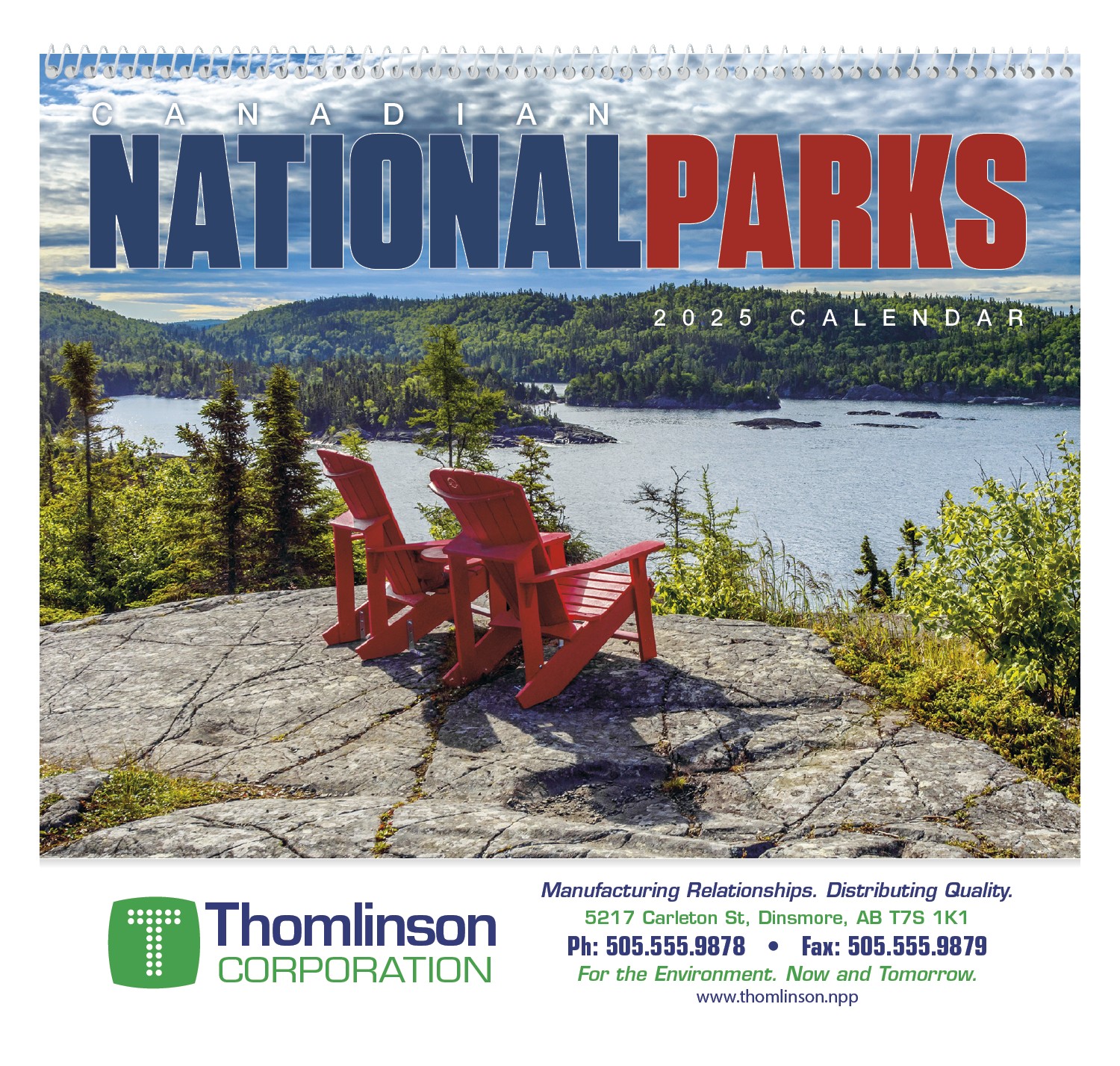 Good Value™ Canadian National Parks - Spiral Calendar 2