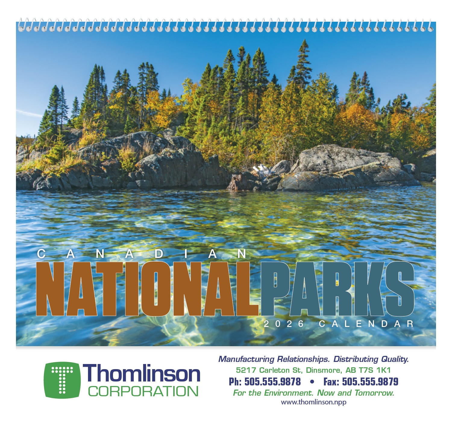 Good Value™ Canadian National Parks - Spiral Calendar 2