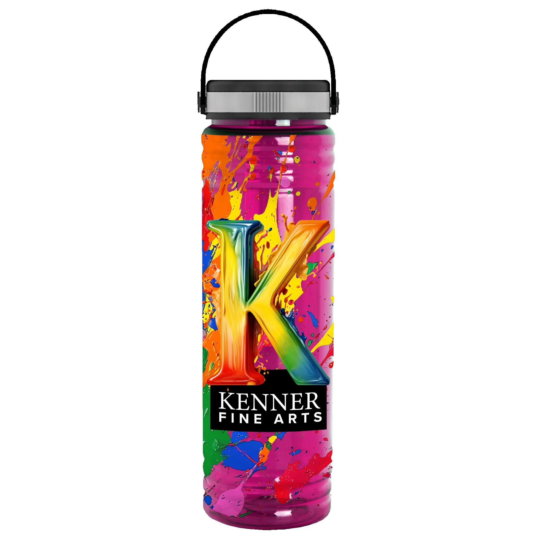 Garyline® Slim Fit Bottle with Grip Lid - 24 oz. 2