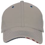 Patriotic Cap - 8330 Patriotic Cap Khaki Patriotic Cap - 8330 Patriotic Cap Khaki